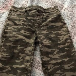 Camouflage jeggings